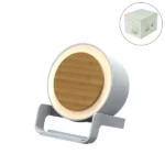 BT Speakers with 10W Wireless Charging & Night Lamp