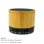 Bamboo Bluetooth Speakers V4.2 - Image 2