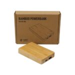 Bamboo Powerbank 5000 mAh Type C Input and Output - Image 3