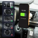 Bamboo Wireless Car Charger 15W Fast Charging & Type C - Image 8