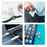 Charging Cable Kit (60W) with iWatch Charging Pad in PU Leather Pouch - Image 7