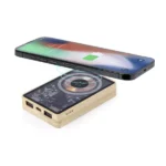 Magnetic Fast Wireless Powerbank 15W in Bamboo - Image 6