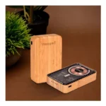 Magnetic Fast Wireless Powerbank 15W in Bamboo - Image 3