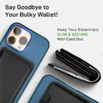 Magsafe Wireless Charger 15W with Phone Stand & Card Slot – PU Leather - Image 4