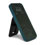 Magsafe Wireless Charger 15W with Phone Stand & Card Slot – PU Leather - Image 6