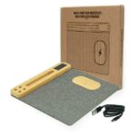 Multi-Function Mousepad, 15W Fast Wireless Charger & LED Logo - Image 4