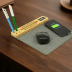 Multi-Function Mousepad, 15W Fast Wireless Charger & LED Logo - Image 7
