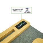 Multi-Function Mousepad, 15W Fast Wireless Charger & LED Logo - Image 6