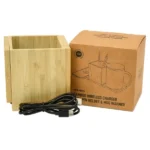 Foldable Fast Wireless Charging Pad 15W with Mug Warmer & Pen Holder - Image 3