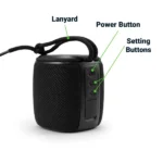 Portable Bluetooth Speakers, Light-Up Logo, Hands-Free Call with Lanyard - Image 3