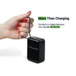 Powerbank 20K mAh with Built-in Type C, Lightning Cables, 45W Fast Charging - Image 3