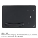 15W Wireless Fast Charging Mousepads/Forearm Support Type C - Image 2