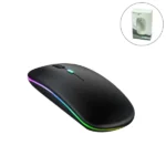 Wireless Slim LED Mouse, Rechargeable & Silent