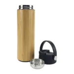 Bamboo Flask with Tea Infuser - Image 6