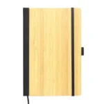 A5 size Bamboo Notebooks with Pen Loop & Page Marker