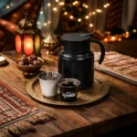 Gahwa Cups, Stainless Steel Arabic Coffee Cups, 80ml in White Carton Box - Image 5