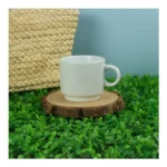 Ceramic Cups 10 Oz Glossy Finish White Color - Image 3