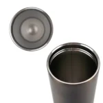 Double Wall SS Tumblers with Transparent Lid & Metal Straw – 500ml - Image 4