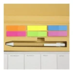 Eco-Friendly Weekly Planner Kit with Pen, Clip, Sticky Notes - Image 6