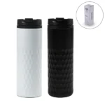 Honeycomb Design SS Bottles, Double Wall with PP Interior 420ml