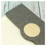 A5 RPET Notebooks with Bamboo & Magnetic Closure - Image 4