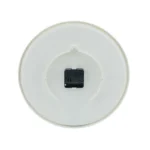 Round Analog Wall Clock in Matte Finish White Color - Image 7