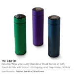 Smart Temperature LED Display Bottles in Soft Touch Finish – 500ml - Image 5