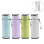 Sports Glass Bottles 500ml Twist off Lid and Carry Handle