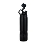Stainless Steel Water Bottles in Black Matte, Double Wall, 620ml - Image 5