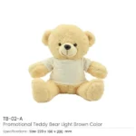 Promotional Teddy Bear Toys with Printable White Tshirt - Image 4