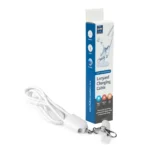 4 in 1 Lanyard Charging Cable 60W, 120cm Long with ID Hook & Phone Pad - Image 4