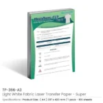 Light Laser Transfer Papers Super for White Fabric A4/A3 - Image 5