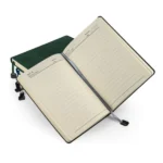 Soft PU Cover Notebooks in A5 Size with Metal Plate Bookmark - Image 6