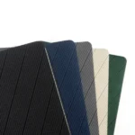 Soft PU Cover Notebooks in A5 Size with Metal Plate Bookmark - Image 4