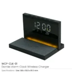 Dorniel Alarm Clock, 15W Wireless Charger & Night Light - Image 8