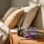 Scented Candle and Aroma Reed Diffuser with 6 Pcs Sticks Gift Sets - Image 6