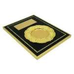 Aluminum Award Plaque A3 Size with Stand & Gold Plate in Presentation Box - Image 2