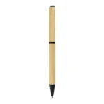 Bamboo Ball Pens, Twist Action, Blue Color Ink - Image 2