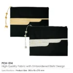 Laptop Sleeve Zipper Pouch with Tassel, Arabic Bisht Design Embroidery - Image 10