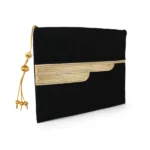 Laptop Sleeve Zipper Pouch with Tassel, Arabic Bisht Design Embroidery - Image 4