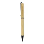 Bamboo Ball Pens, Twist Action, Blue Color Ink - Image 3