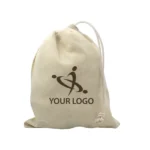 Cotton Pouch with Drawstring - Image 3