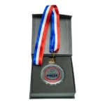 Glass Medals with Ribbon and Box - Image 3