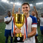 Metal Open Cup Trophies & Removable Ribbon Attached to Both Handles - Image 10