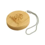Multi-Charging Cable Set in Round Bamboo Case - Image 5