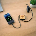 Retractable Charging Cable Set with Bamboo Top – 60W Fast Charging - Image 7