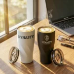 Dorniel Designs Tumblers, Transparent Lid, Recycled Stainless Steel, 540ml - Image 12