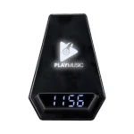 Wireless Charger BT Speaker with Clock & Light-up Logo - Image 6