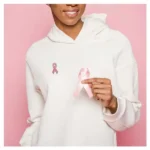 Breast Cancer Awareness Badges with Pin / Gold Magnet - Image 6