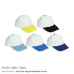 Cotton Caps with Metal Clip - Image 8